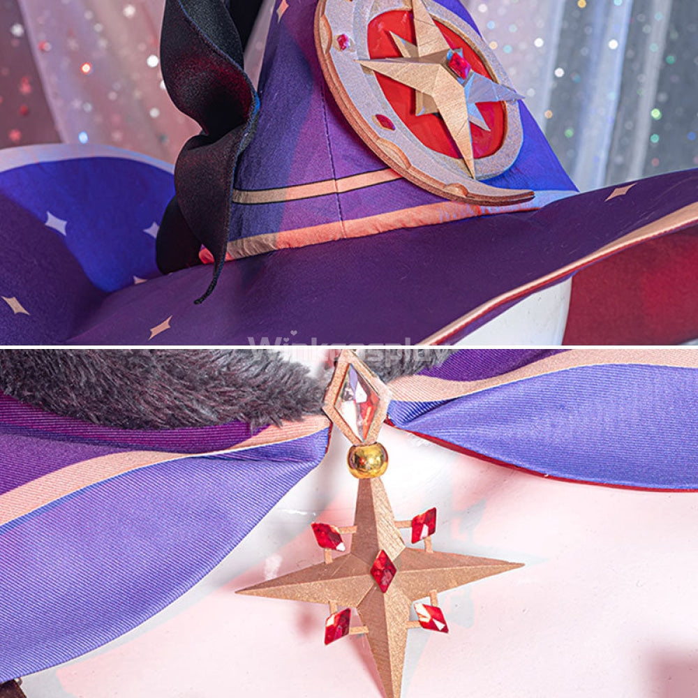 Genshin Impact Mona Halloween Cosplay Costume - Winkcosplay
