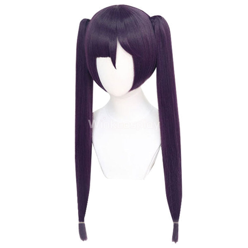 Genshin Impact Mona Halloween Purple Cosplay Wig - Winkcosplay