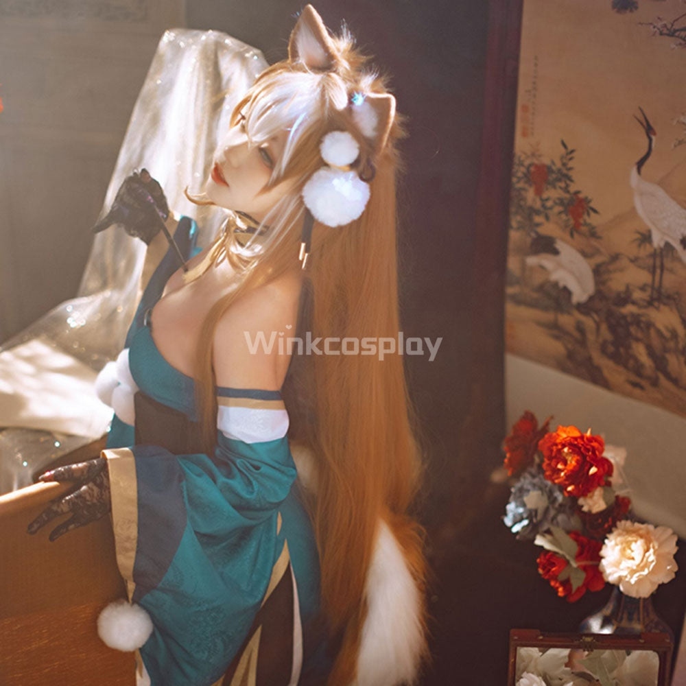 Genshin Impact Ms Hina Gorou Female Cosplay Costume