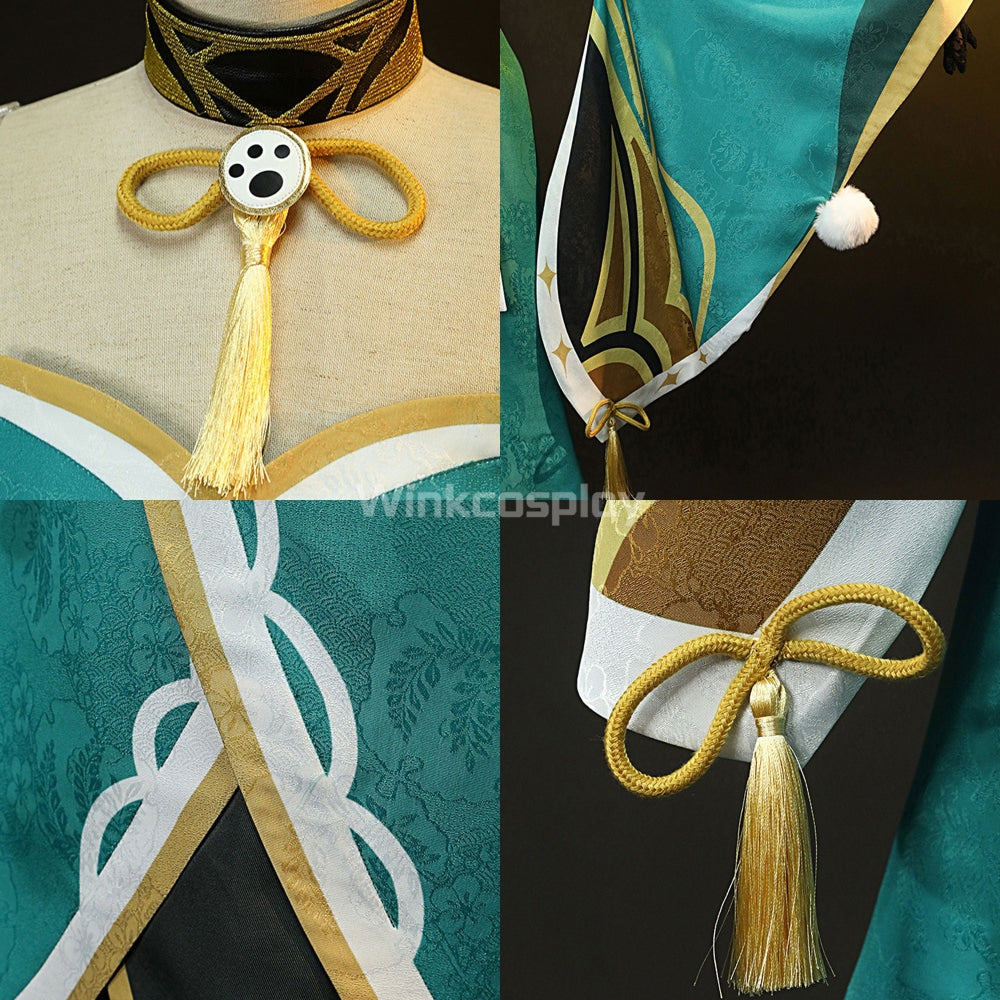 Genshin Impact Ms Hina Gorou Female Cosplay Costume