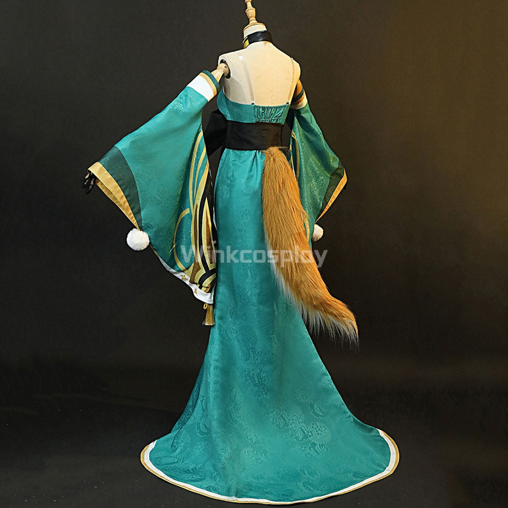 Genshin Impact Ms Hina Gorou Female Cosplay Costume
