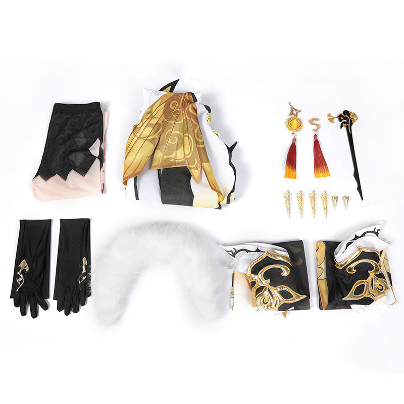 Genshin Impact Ningguang Cosplay Costume