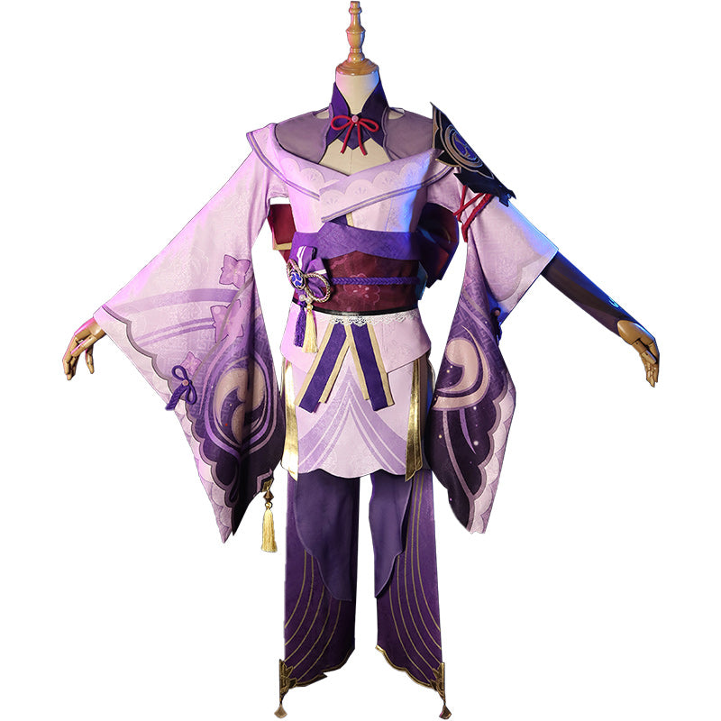 Genshin Impact Raiden Shogun Baal Cosplay Costume - Winkcosplay