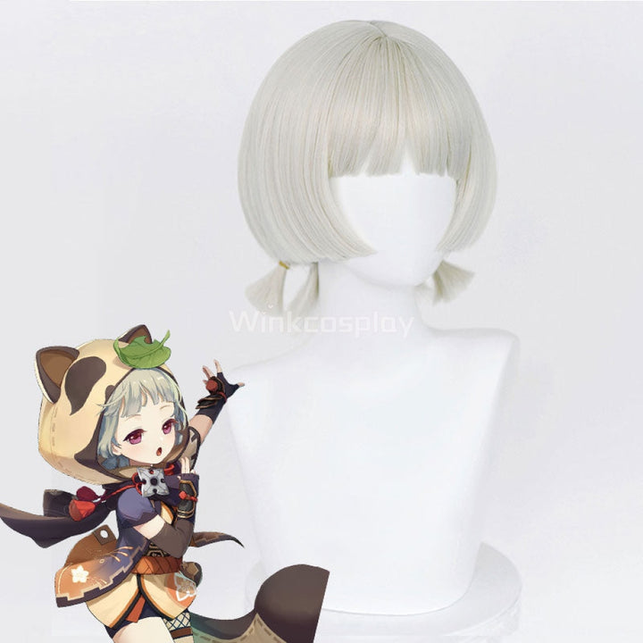Genshin Impact Sayu Grey Cosplay Wig - Winkcosplay