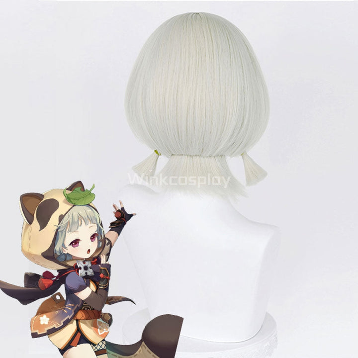 Genshin Impact Sayu Grey Cosplay Wig - Winkcosplay