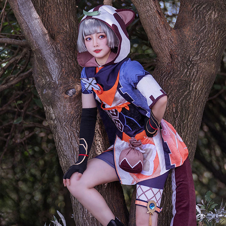 Genshin Impact Sayu Halloween Cosplay Costume - Winkcosplay
