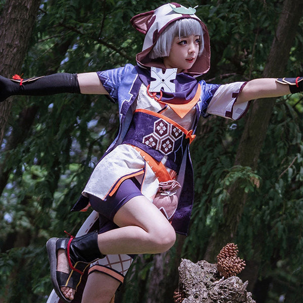 Genshin Impact Sayu Halloween Cosplay Costume - Winkcosplay