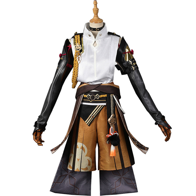 Genshin Impact Shikanoin Heizou Halloween Cosplay Costume