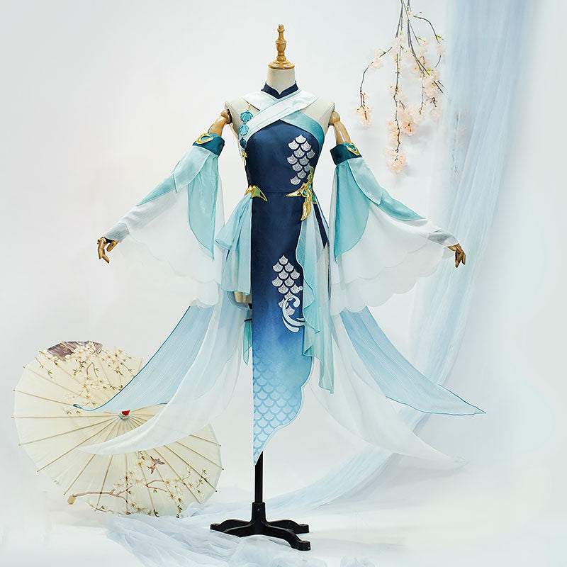 Genshin Impact Streetward Rambler Madame Ping Cosplay Costume