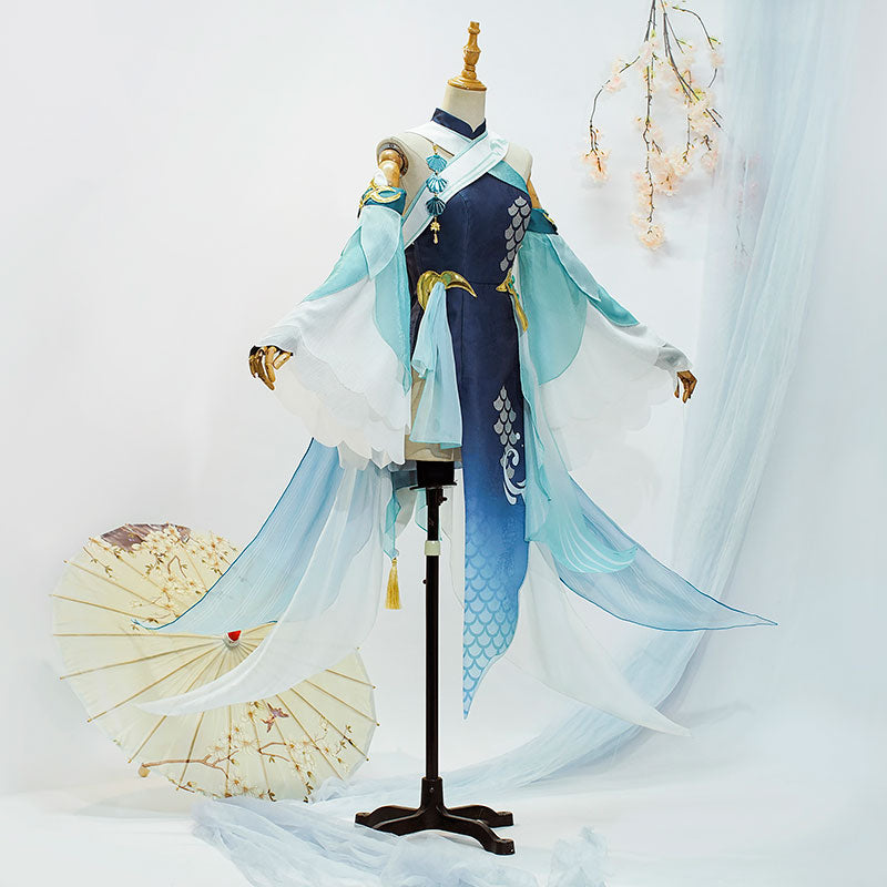 Genshin Impact Streetward Rambler Madame Ping Cosplay Costume