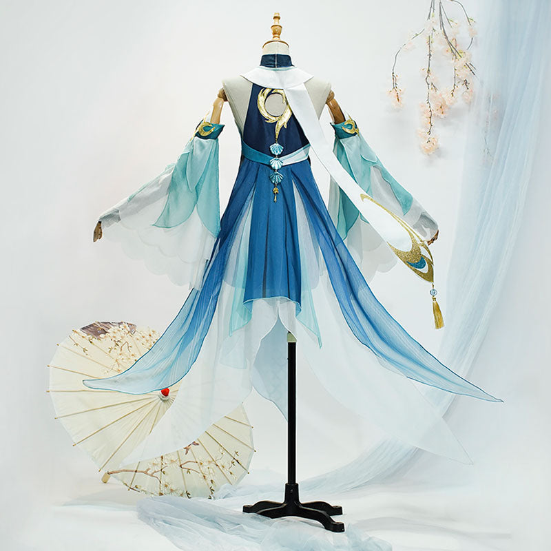 Genshin Impact Streetward Rambler Madame Ping Cosplay Costume