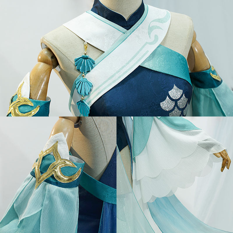 Genshin Impact Streetward Rambler Madame Ping Cosplay Costume