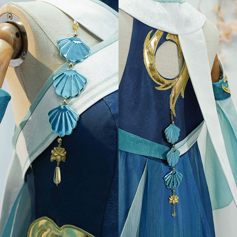 Genshin Impact Streetward Rambler Madame Ping Cosplay Costume