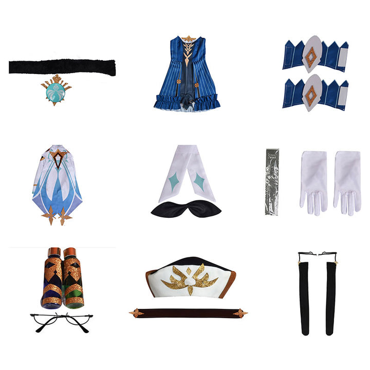 Genshin Impact Sucrose Cosplay Costume - Winkcosplay