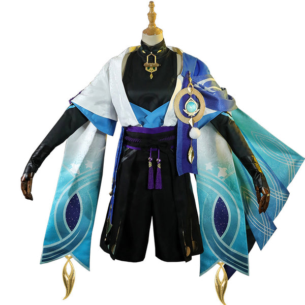 Genshin Impact The Wanderer Scaramouche Cosplay Costume