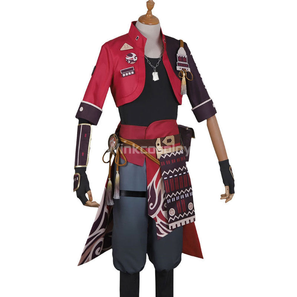 Genshin Impact Thoma Halloween Cosplay Costume