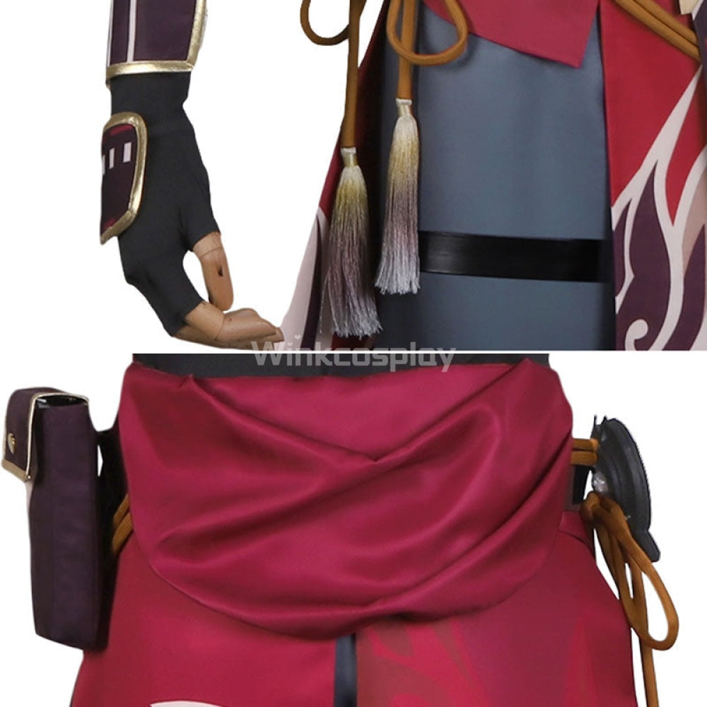 Genshin Impact Thoma Halloween Cosplay Costume - Winkcosplay