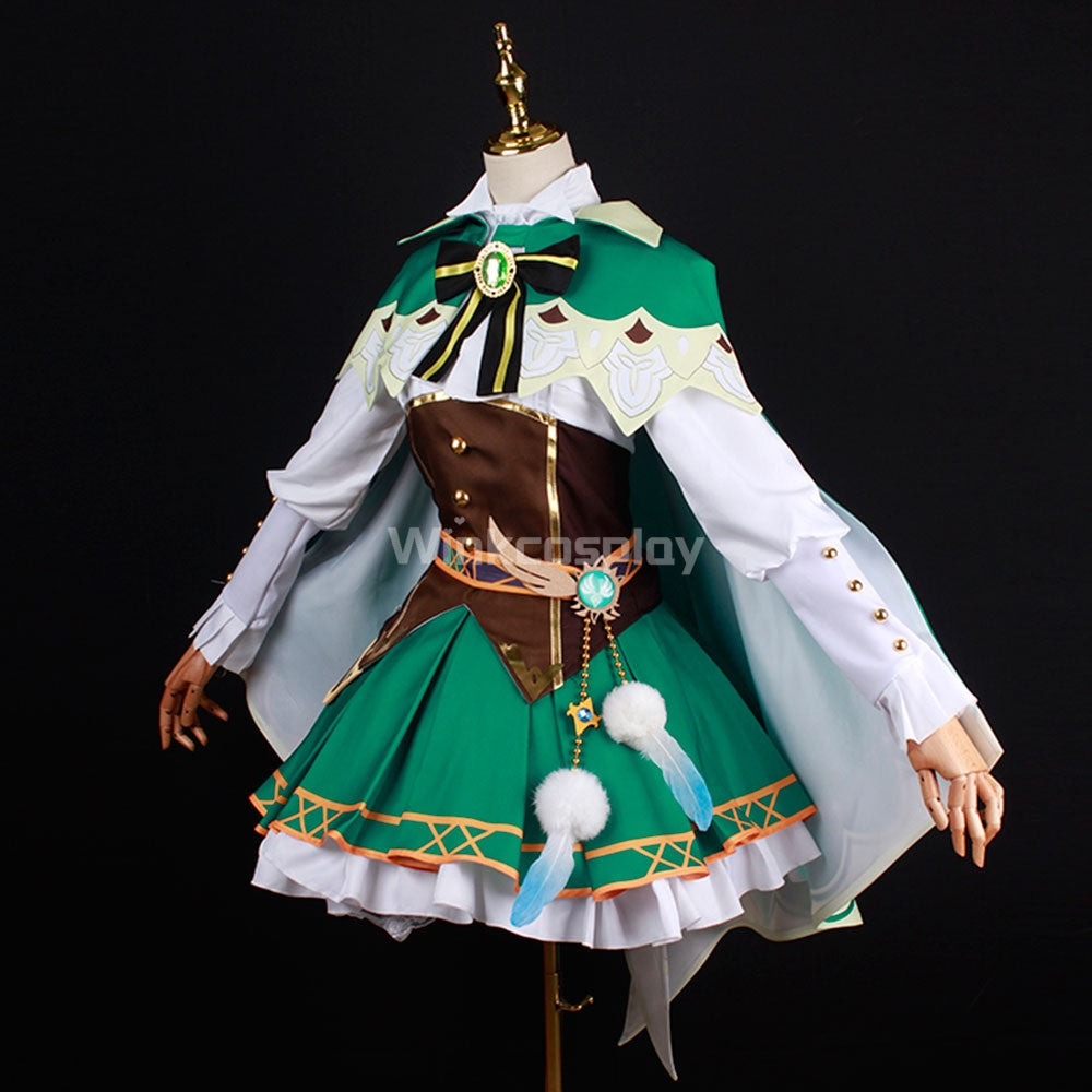 Genshin Impact Venti Female Cosplay Costume