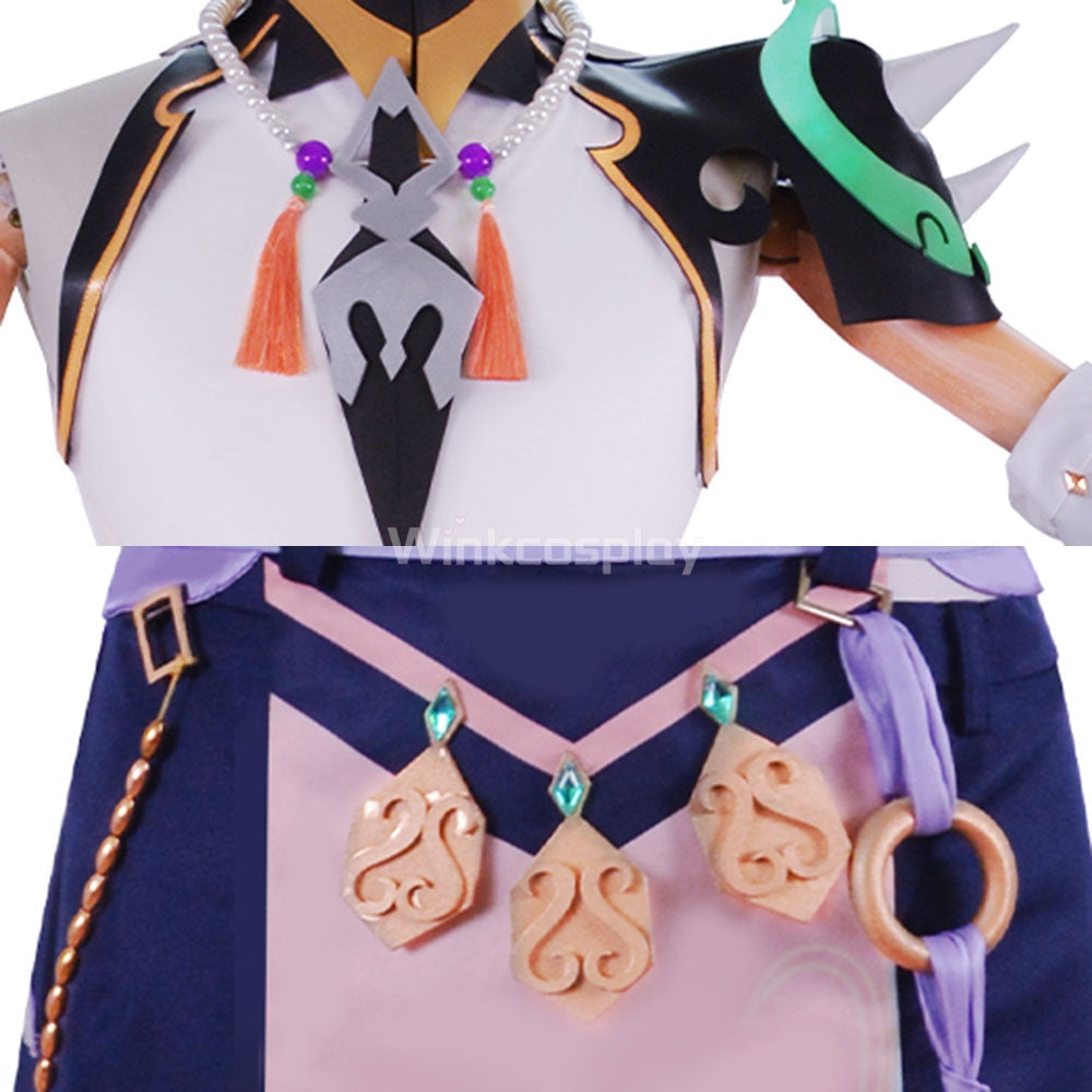 Genshin Impact Xiao Halloween Cosplay Costume - Winkcosplay