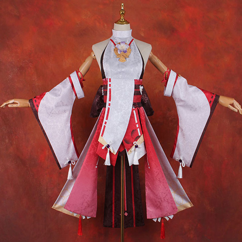 Genshin Impact Yae Miko Guuji Yae Halloween Cosplay Costume - Winkcosplay
