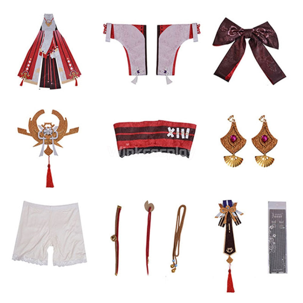 Genshin Impact Yae Miko Guuji Yae Halloween Cosplay Costume - Winkcosplay