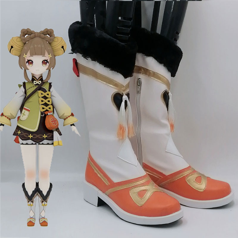 Genshin Impact Yaoyao Shoes Cosplay Boots