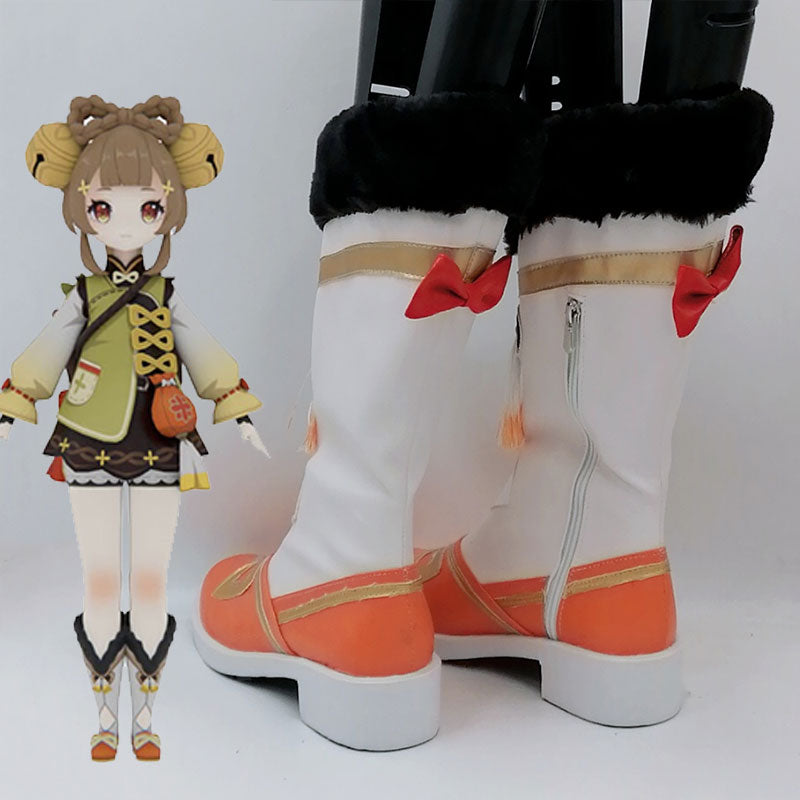 Genshin Impact Yaoyao Shoes Cosplay Boots