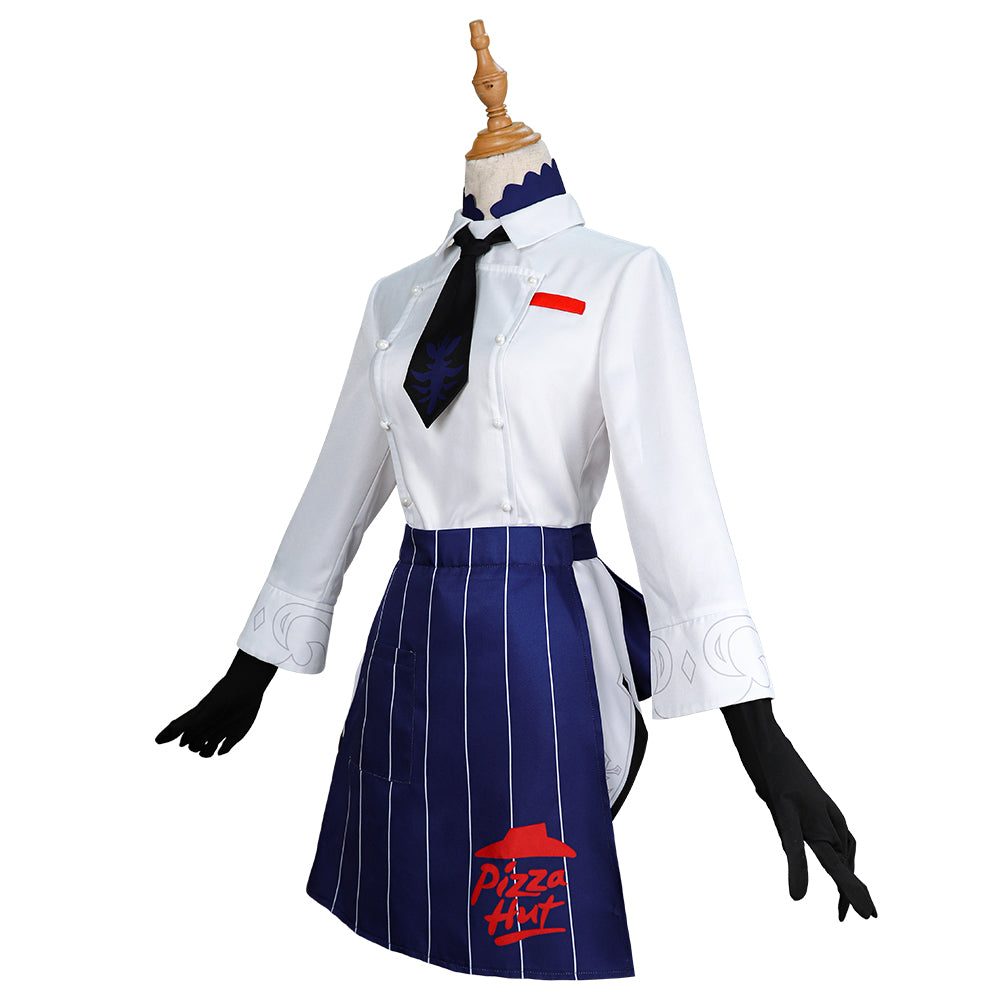 Genshin Impact x Pizza Hut Collaboration Eula Cosplay Costume