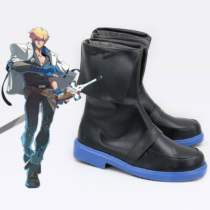 Guilty Gear STRIVE Ky Kiske Cosplay Shoes