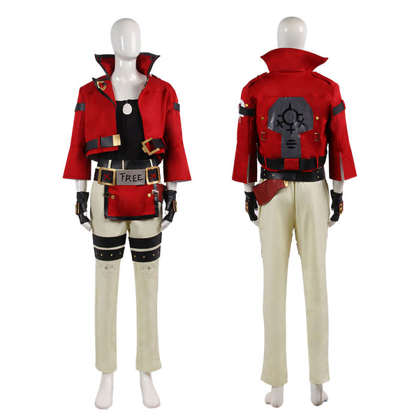 Guilty Gear STRIVE Sol Badguy Cosplay Costume