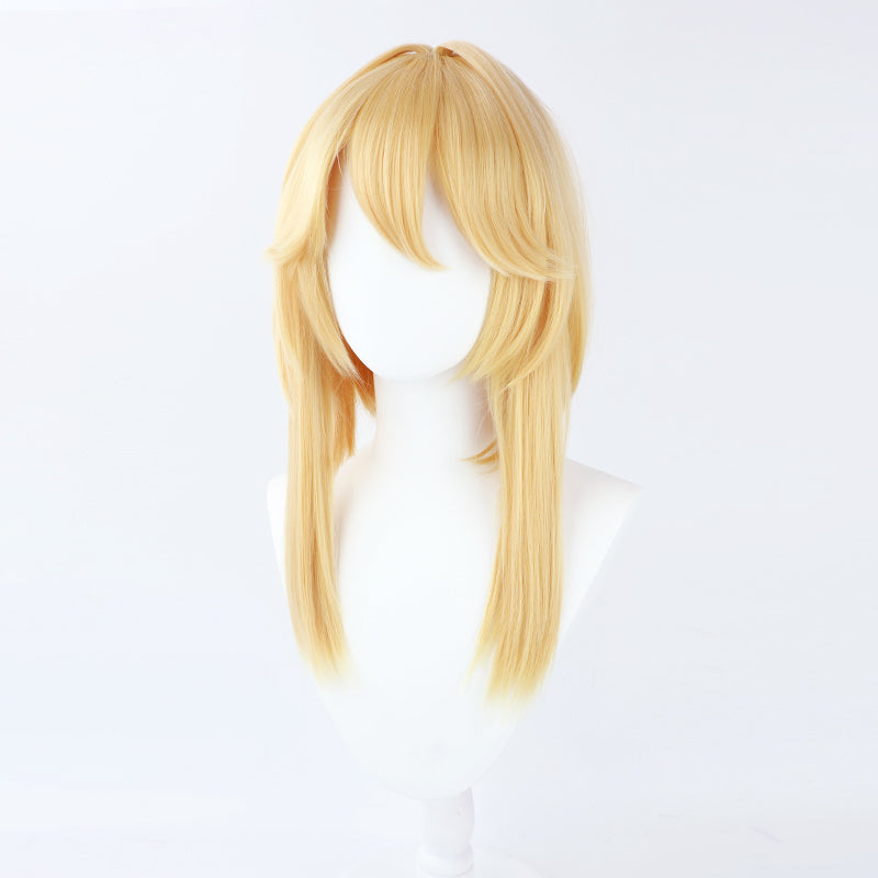 Guilty Gear Strive Bridget Golden Cosplay Wig