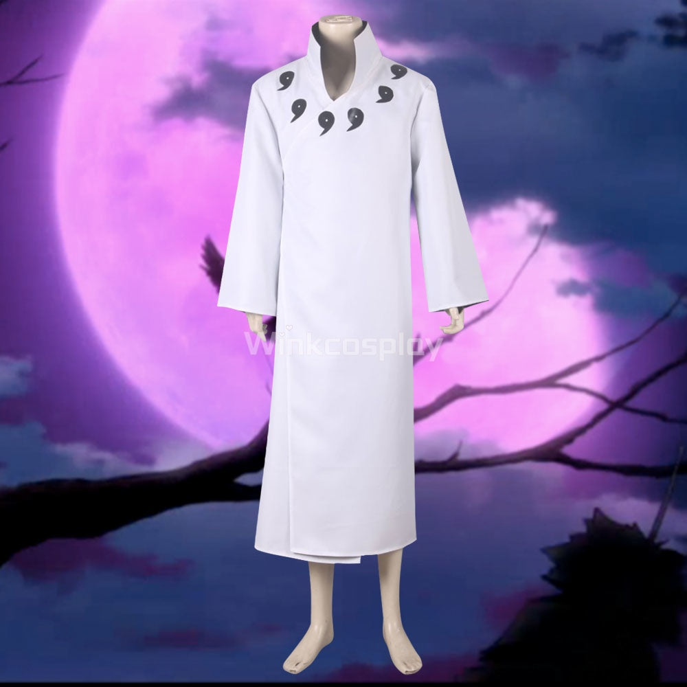 Hagoromo Ōtsutsuki The Sage of the Six Paths Rikudō Sennin from Naruto Halloween Long Coat Cosplay Costume - Winkcosplay