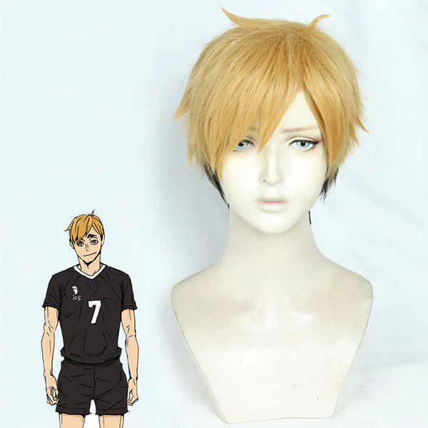 Haikyu!! Haikyuu Atsumu Miya Cosplay Wig