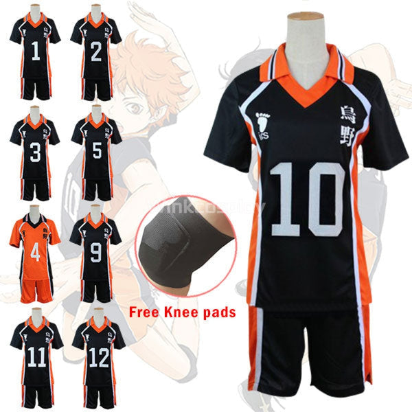 Haikyuu Haikyu Shoyo Hinata Tobio Kageyama Kei Tsukishima Daichi Sawamura Ryuunosuke TANAKA Yuu Nishinoya Koushi Sugawara Halloween Cosplay Costume