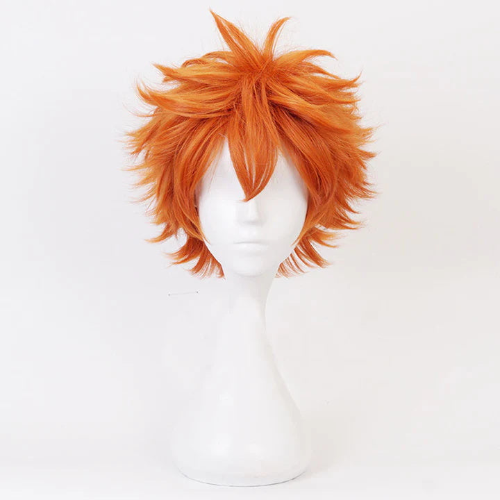 Haikyuu Haikyu!! Hinata Shyouyou Shoyo Hinata Orange Cosplay Wig