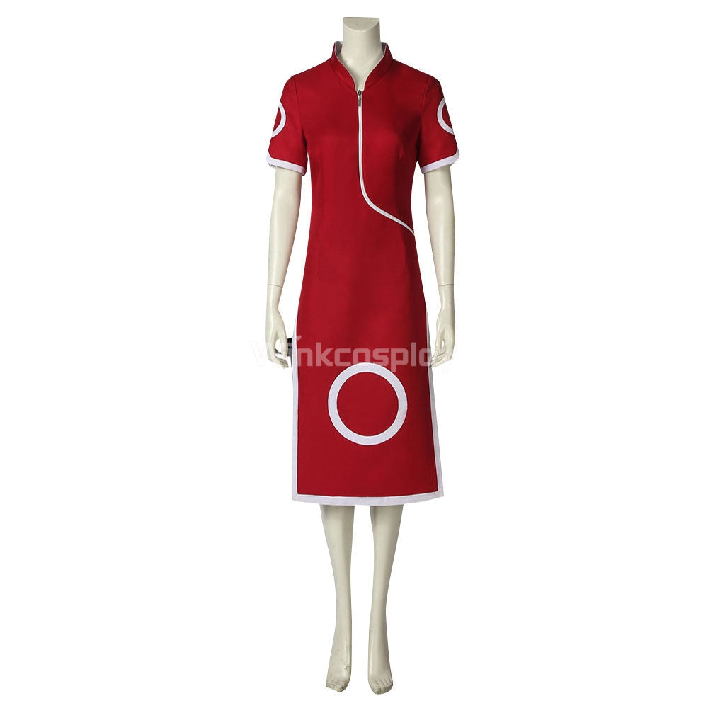 Haruno Sakura from Naruto Halloween 1st Cosplay Costume - Winkcosplay
