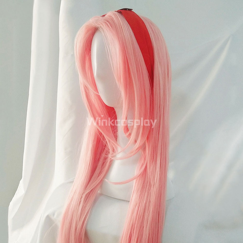 Haruno Sakura from Naruto Halloween Pink Cosplay Wig