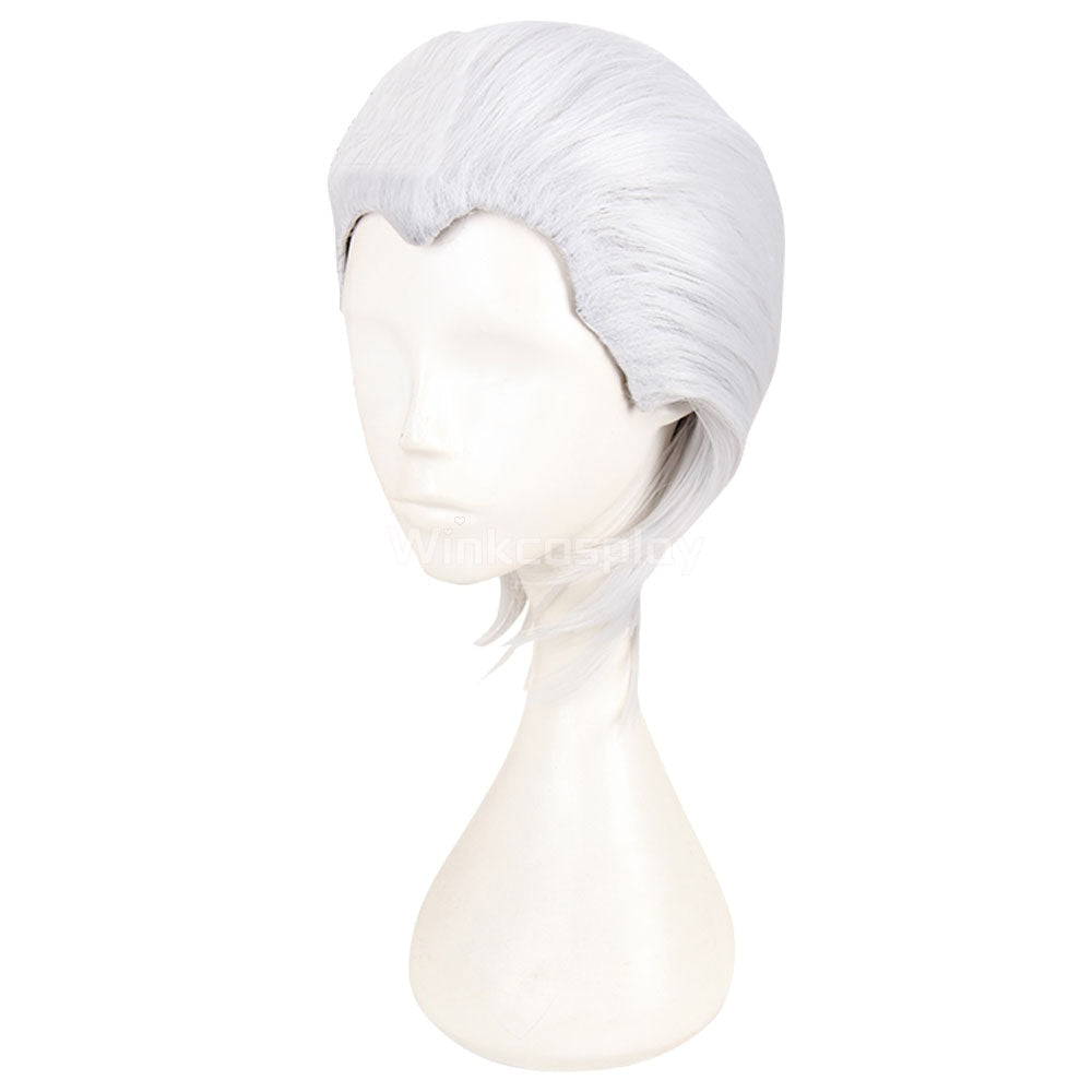 Hidan from Naruto Halloween Silver Grey Cosplay Wig - Winkcosplay