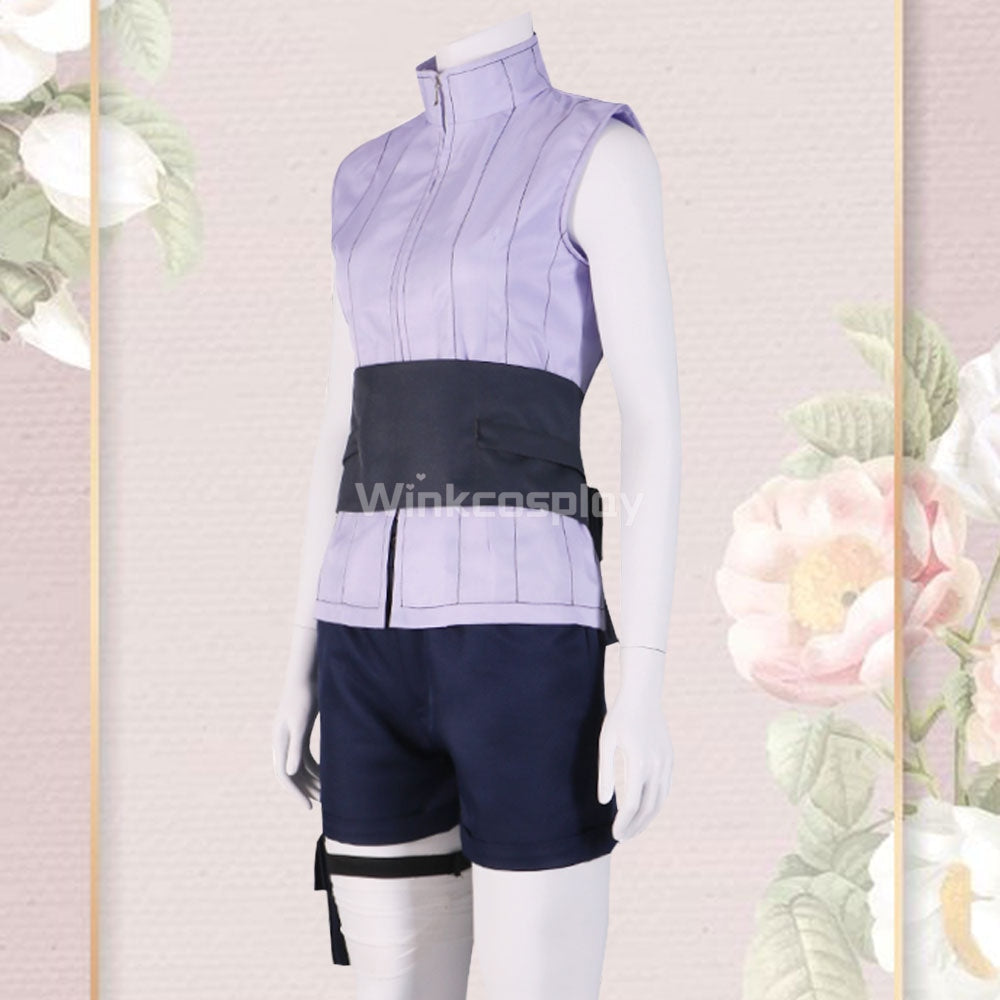 Hinata Hyuga from Naruto Halloween Cosplay Costume - B Edition