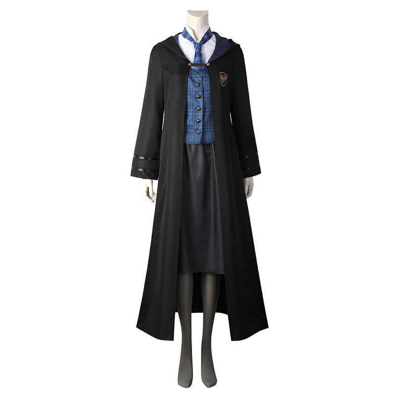 Hogwarts Legacy Ravenclaw Female School Uniforms Cosplay Costume