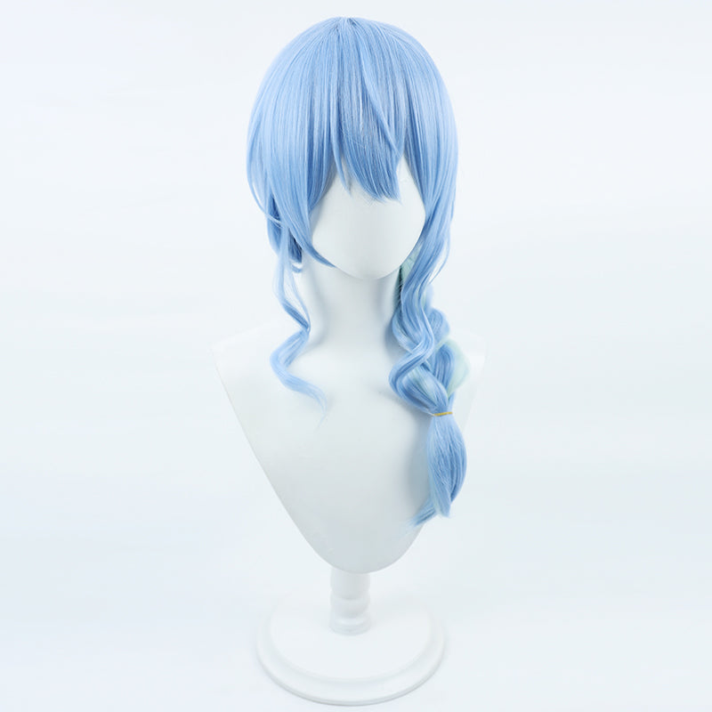 Hololive Virtual YouTuber Hoshimachi Suisei Battle Maid Suisei Cosplay Wig