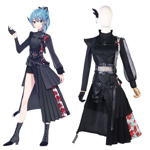 Hololive Virtual YouTuber Hoshimachi Suisei Shout in Crisis 3D Costume Cosplay Costume