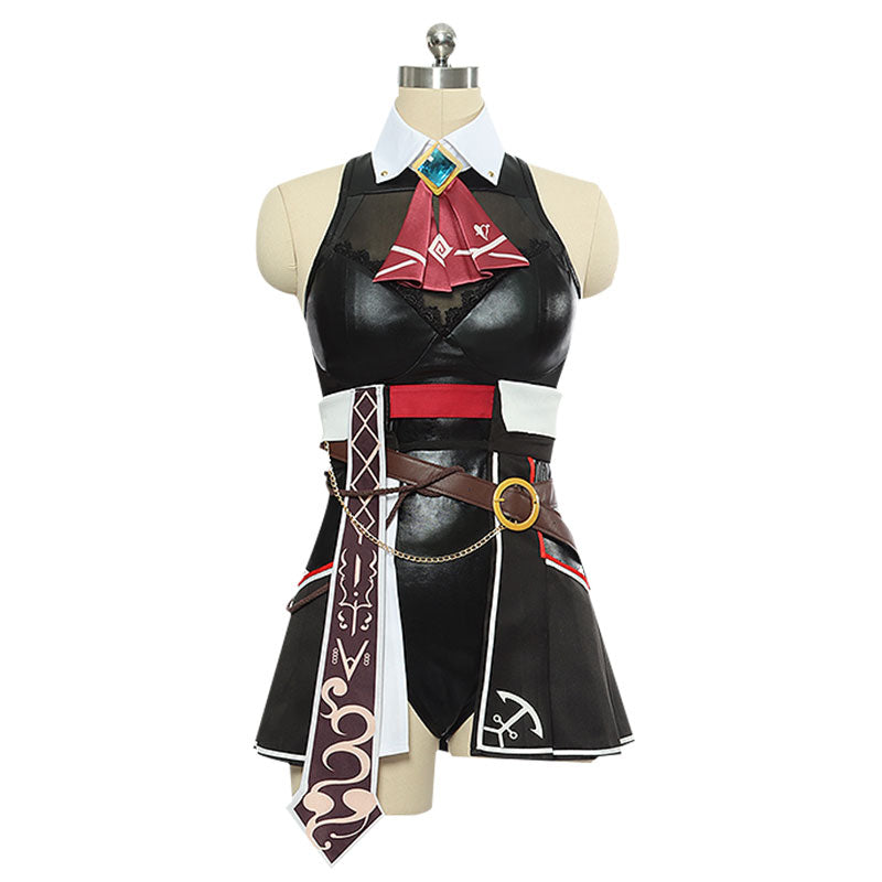 Hololive Virtual YouTuber Houshou Marine Captain Marine 3D Misoji Edition Cosplay Costume