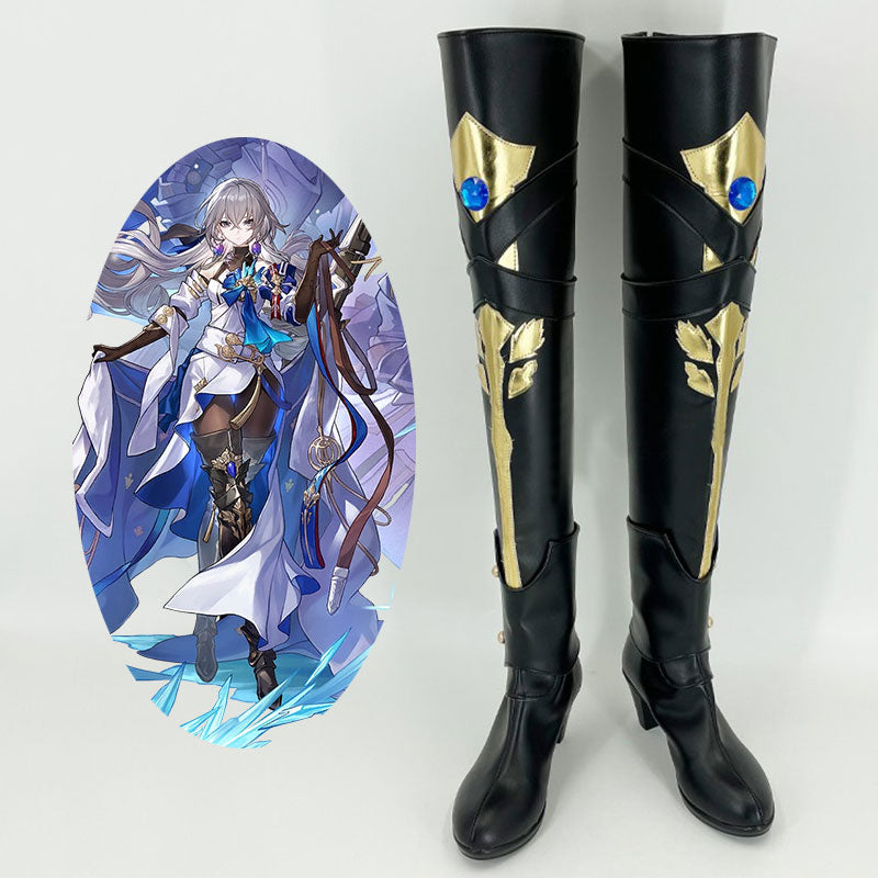 Honkai: Star Rail Bronya Shoes Cosplay Boots – Winkcosplay