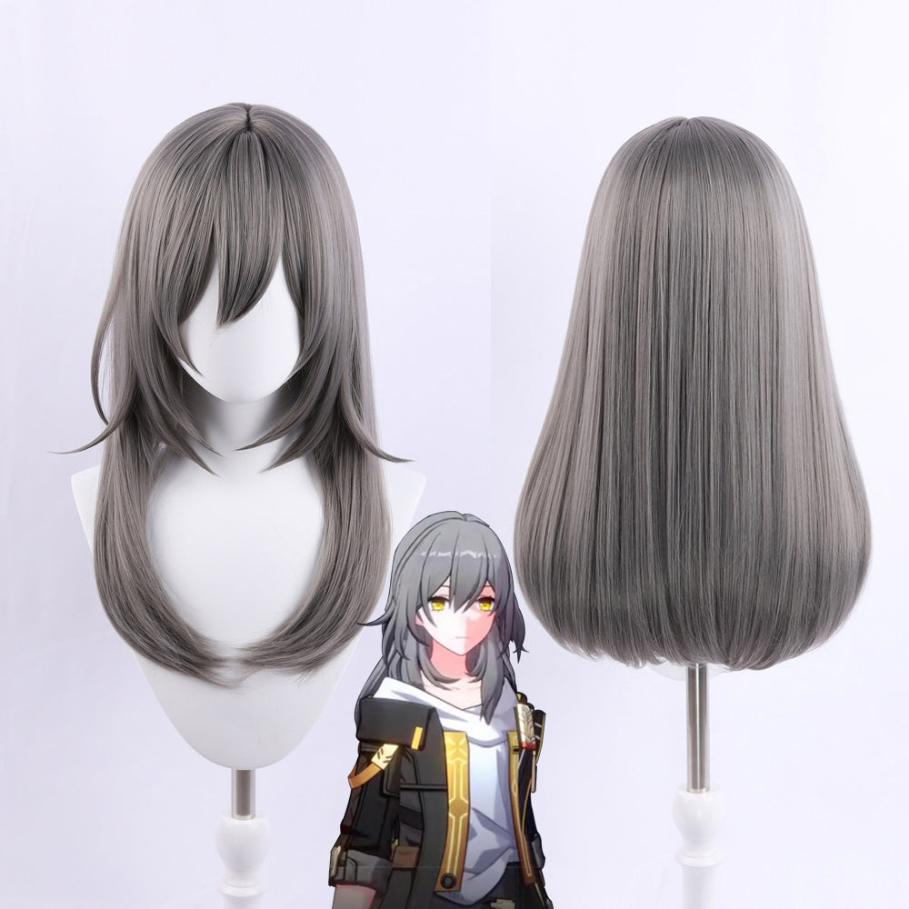 Honkai: Star Rail Female Protagonist Trailblazer Receptacle X Stelle Cosplay Wig