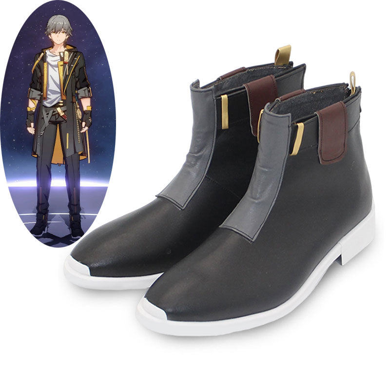 Honkai: Star Rail Male Protagonist Trailblazer Receptacle Y Caelus Cosplay Shoes
