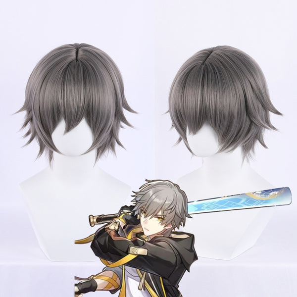 Honkai: Star Rail Male Protagonist Trailblazer Receptacle Y Caelus Cosplay Wig