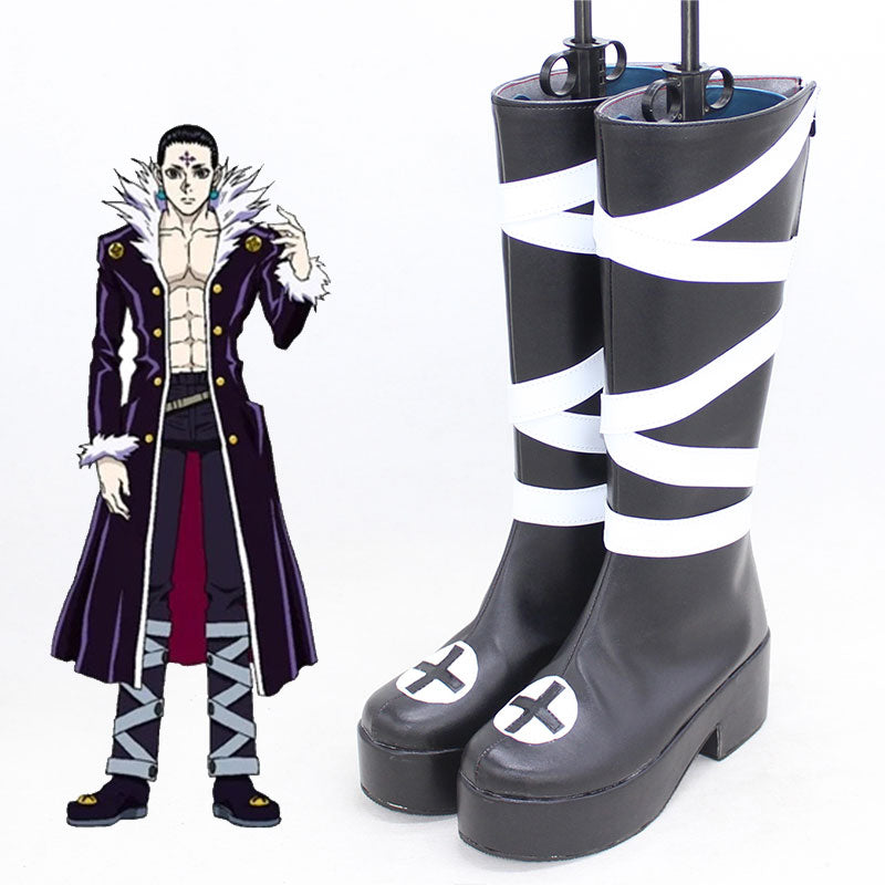 Hunter X Hunter Chrollo Lucilfer Shoes Cosplay Boots