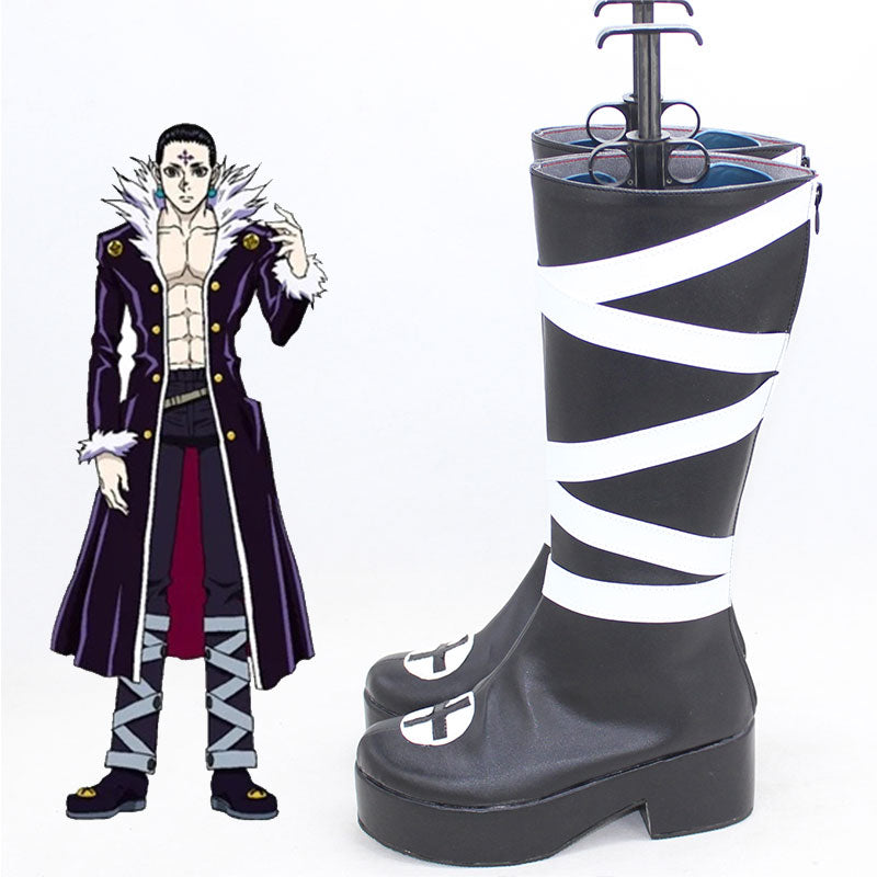 Hunter X Hunter Chrollo Lucilfer Shoes Cosplay Boots