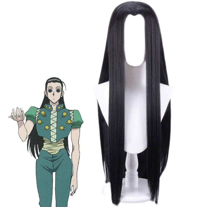 Hunter X Hunter Illumi Zoldyck Black  Cosplay Wig